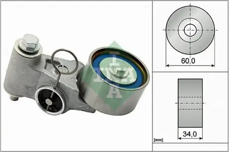 531065520 Натяжник ременя ГРМ Subaru Forester/Impreza 1.6-2.5 92- INA підбір по vin на Brocar