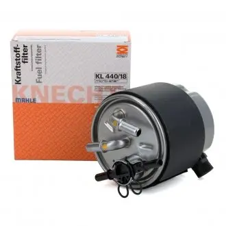 KL44018 Фильтр топливный Nissan Qashqai 1.5 dCi 07-13 (заменен на KL 440/41) MAHLE / KNECHT подбор по vin на Brocar