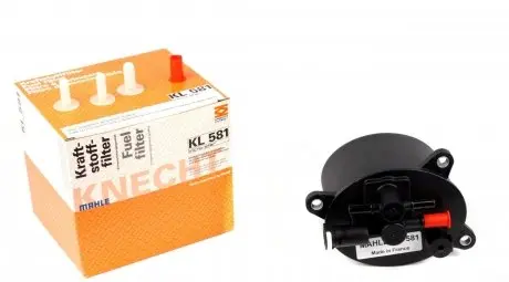 KL581 Фильтр топливный Citroen C5/C6/Ford Mondeo 2.2 TDCI 06- MAHLE / KNECHT подбор по vin на Brocar