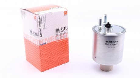 KL638 Фильтр топливный Renault Kangoo 1.5dCi 08- MAHLE / KNECHT подбор по vin на Brocar