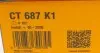 CT687K1 Комплект ГРМ Ford Transit/Sierra/Escort 2.0i 77-94 (19x122z) CONTITECH підбір по vin на Brocar