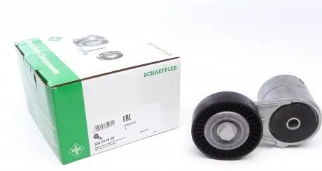 534011520 Натяжник ременя генератора Opel Astra G/H/Combo/Corsa C/Meriva 1.4-1.8 98-09 INA підбір по vin на Brocar