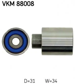 VKM88008 Обвідний ролик SKF підбір по vin на Brocar