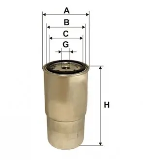 WF8305 Фільтр паливний (вир-во Wix-Filtron) WIX FILTERS підбір по vin на Brocar