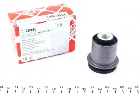 29940 Сайлентблок рычага (заднего/сверху) Audi A6/VW Passat 97-05 FEBI BILSTEIN підбір по vin на Brocar