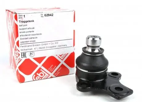 02942 Опора шаровая SEAT (пр-во Febi) FEBI BILSTEIN подбор по vin на Brocar