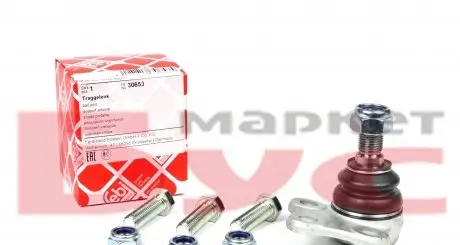 30653 Опора шаровая (передняя/снизу) Renault Trafic/Opel Vivaro 06- FEBI BILSTEIN подбор по vin на Brocar