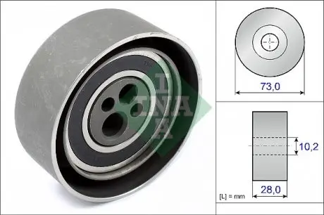 531008420 Ролик ГРМ Audi A4/A6/80/100 2.6/2.8 90-01 більше не постачається в якості окремої деталі INA підбір по vin на Brocar