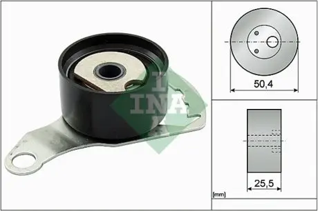 531027230 Ролик ГРМ Ford Escort 95-00 (натяжной) (50.4х25.5) Не может быть получен отдельно INA подбор по vin на Brocar