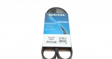 6PK1035 Ремінь генератора VW Caddy 1.9D/SDI -03 (WP,TP) DAYCO підбір по vin на Brocar