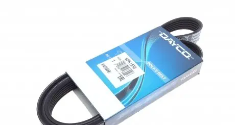6PK1530 Ремінь генератора Fiat Doblo1.3-1.6 D 10-/Opel Astra F/Corsa B/Vectra B 1.4-1.8/ 94-03 DAYCO підбір по vin на Brocar