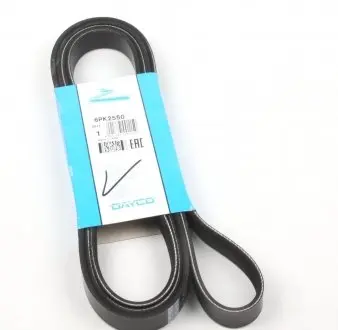 6PK2550 Ремінь генератора Hyundai Santa Fe 12-15/Jeep Patriot 2.4 08- DAYCO підбір по vin на Brocar