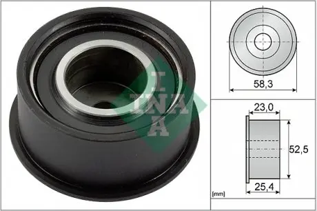 532003410 Ролик ГРМ Opel Astra F/G/Corsa B/Vectra B 1.4/1.6/1.8 93-05 Не може бути отримано окремо INA підбір по vin на Brocar
