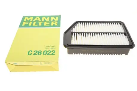 C26022 Фильтр воздушный (пр-во MANN) MANN подбор по vin на Brocar