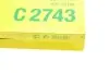 C2743 Фільтр повітряний Chevrolet Evanda 2.0i MANN підбір по vin на Brocar