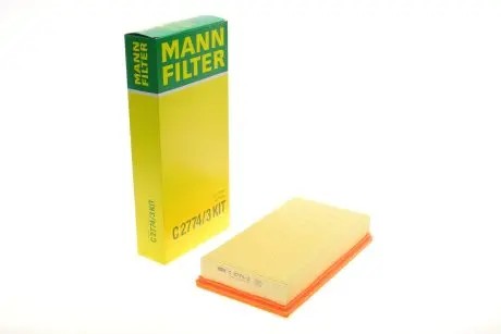 C27743KIT Фільтр повітряний Ford Connect 02- MANN підбір по vin на Brocar