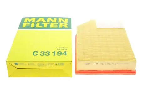 C33194 Фільтр повітря MANN підбір по vin на Brocar