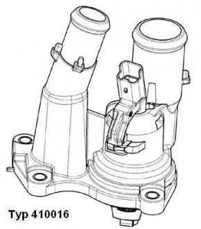 41001698D Термостат Ford Focus 1.6 Ti 04-12 WAHLER подбор по vin на Brocar