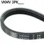 Ремень поликлин. (пр-во SKF) VKMV3PK668