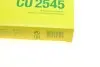 CU2545 Фільтр салону Skoda Fabia/Roomster 99-10 MANN підбір по vin на Brocar