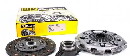 620308000 Комплект зчеплення Fiat Doblo 1.9D, 01-, 46kw, d=200mm LUK підбір по vin на Brocar
