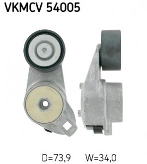 VKMCV54005 Натяжной ролик SKF підбір по vin на Brocar