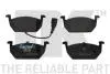 2247119 Колодки тормозные перед. Audi A3 Seat Leon, Leon Sc, Leon St Skoda Octavia Vw Golf Alltrack, Golf Sportsvan, Golf Vii 1.0-2.0D 08.12- NK підбір по vin на Brocar