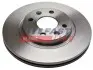 Диск гальмівний перед. Renault Clio I, Clio Ii, Kangoo, Kangoo Express, Megane I, Megane I Classic, Megane I Coach 1.2-2.0 06.8 FT31125