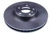 B130784 Диск тормозной перед. правый BMW 5 (F07, F10, F11, F18), 6 (F12, F13, F06), 7 (F01, F02, F03, F04) 3.0/3.5/4.0D 09- DENCKERMANN підбір по vin на Brocar