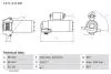 0986021810 Стартер (12В, 2кВт) Citroen Jumper Fiat Ducato Ford Tourneo Custom, Transit,Peugeot Boxer 2.2D/2.4D/3.2D 04.06- BOSCH підбір по vin на Brocar