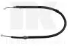 Трос ручного тормоза зад. Л / П VW T4 / Caravelle / Multivan DS1, 9-2, 4-2, 5-ch.70W120001> 97- (дисковые тормоза) 953/720 904781