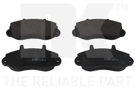 223945 Гальмівні колодки передні (18.0mm)Renault Movano 2.8TDI 98- Opel Movano NK підбір по vin на Brocar