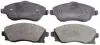 B110577 Гальмівні колодки передні (17.0mm) Opel Corsa,Combo,Tigra,Meriva DENCKERMANN підбір по vin на Brocar