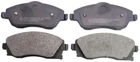 B110577 Гальмівні колодки передні (17.0mm) Opel Corsa,Combo,Tigra,Meriva DENCKERMANN підбір по vin на Brocar