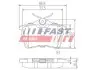 FT29515 Гальмівні колодки дискові зад. Citroen Berlingo/Peugeot Partner 1.6, 1.6 HDi 75, 90, 110 04/08- FAST підбір по vin на Brocar