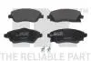 223624 Гальмівні колодки передні (17.0mm) Opel Corsa,Combo,Tigra,Meriva NK підбір по vin на Brocar