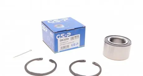 GK3256 Підшипник маточини (передньої) Opel Astra F/Corsa A/Kadett E/Vectra A -98 (34x64x37)(к-кт) GSP підбір по vin на Brocar