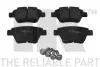 2247101 Гальмівні колодки зад. Audi A3/Seat Leon/Skoda Octavia, Superb, Yeti / VW Golf VI, Scirocco NK підбір по vin на Brocar