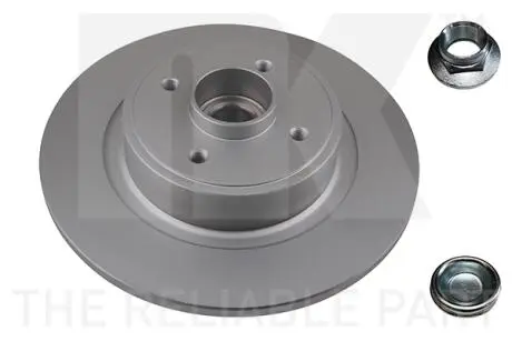 313967 (Coated) Диск гальмівний задній (з підшипником)Renault Scenic/Grand Scenic 2004- 274mm +ABS NK підбір по vin на Brocar
