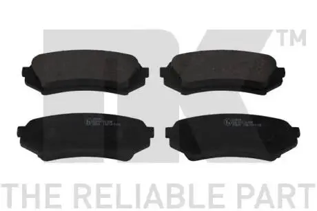 224549 Тормозные колодки задние (17.5mm) Toyota Land Cruizer 98- NK подбор по vin на Brocar