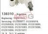 Реле-регулятор генератора 14,6V Audi A100, A4, A6 2.5TDI 90-05 / VW Passat 1.9 TDI 96-00 138310