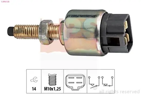 1810125 Датчик стоп-сигналу Honda Accord IV/V 2.0-2.2 90-98 Mitsubishi Galant IV/V/Pajero 88- EPS підбір по vin на Brocar