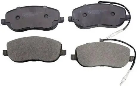 B110184 Тормозные колодки передние (19.0mm)Fiat Scudo,Peugeot,Citroen 04- DENCKERMANN подбор по vin на Brocar