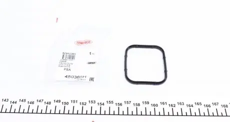 450365H Прокладка колектора впускного Citroen Berlingo/Fiat Scudo 1.6HDI 07- CORTECO підбір по vin на Brocar