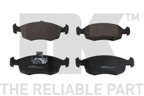 222362 Тормозные колодки передние (18.00mm) Fiat Doblo 01- ; Strada.Punto 99- NK подбор по vin на Brocar