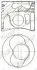 Поршень 80.01mm +0.50 (1-2cyl) Audi A3/A4/Skoda Fabia/VW Golf/Touran 1.9TDI 04- 87-114907-65