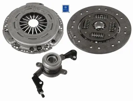 3000990252 К-кт зчеплення + вижимний 240mm (12mm посадка) DB Sprinter 2.2/2.7 CDI (новий тип) SACHS підбір по vin на Brocar