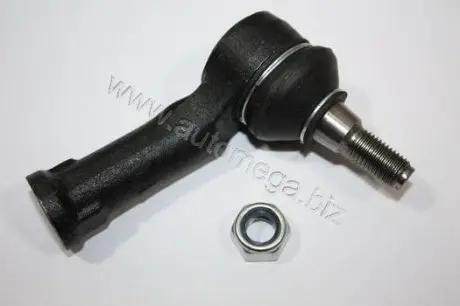 110073510 (Ø 18.0 mm) Наконечник рулевой тяги лів. (с гайкой) VW T4 1.8-2.8 09.90-04.03 AUTOMEGA підбір по vin на Brocar