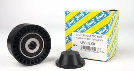 GA35908 Ролик генератора Citroen Berlingo 1.1/1.4/1.6i 96- (+AC) (паразитный) (60.1x30.2x10) SNR NTN подбор по vin на Brocar