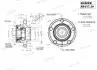 SH15720K Подшипник ступицы зад.+ монтажный к-кт VW Golf 4/Audi A3/ Skoda Octavia 96-15 SHAFER підбір по vin на Brocar